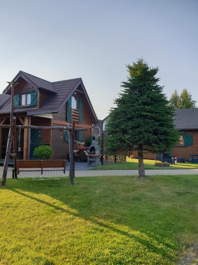 Apartamentowe Domki Drewniane Colorado Karwia Exterior foto