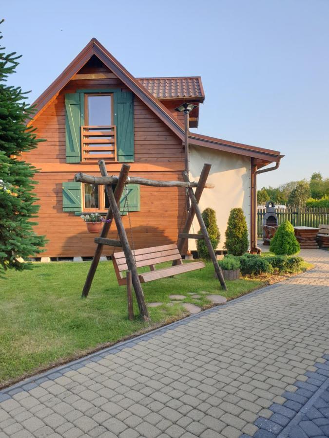 Apartamentowe Domki Drewniane Colorado Karwia Exterior foto