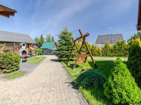 Apartamentowe Domki Drewniane Colorado Karwia Exterior foto